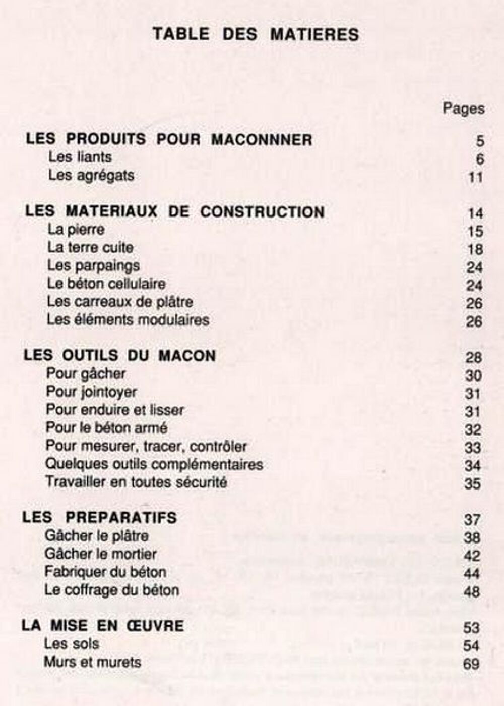 LA MA&Ccedil;ONNERIE - faire soi-m&ecirc;me / les-livres-de-jac Livres et BD