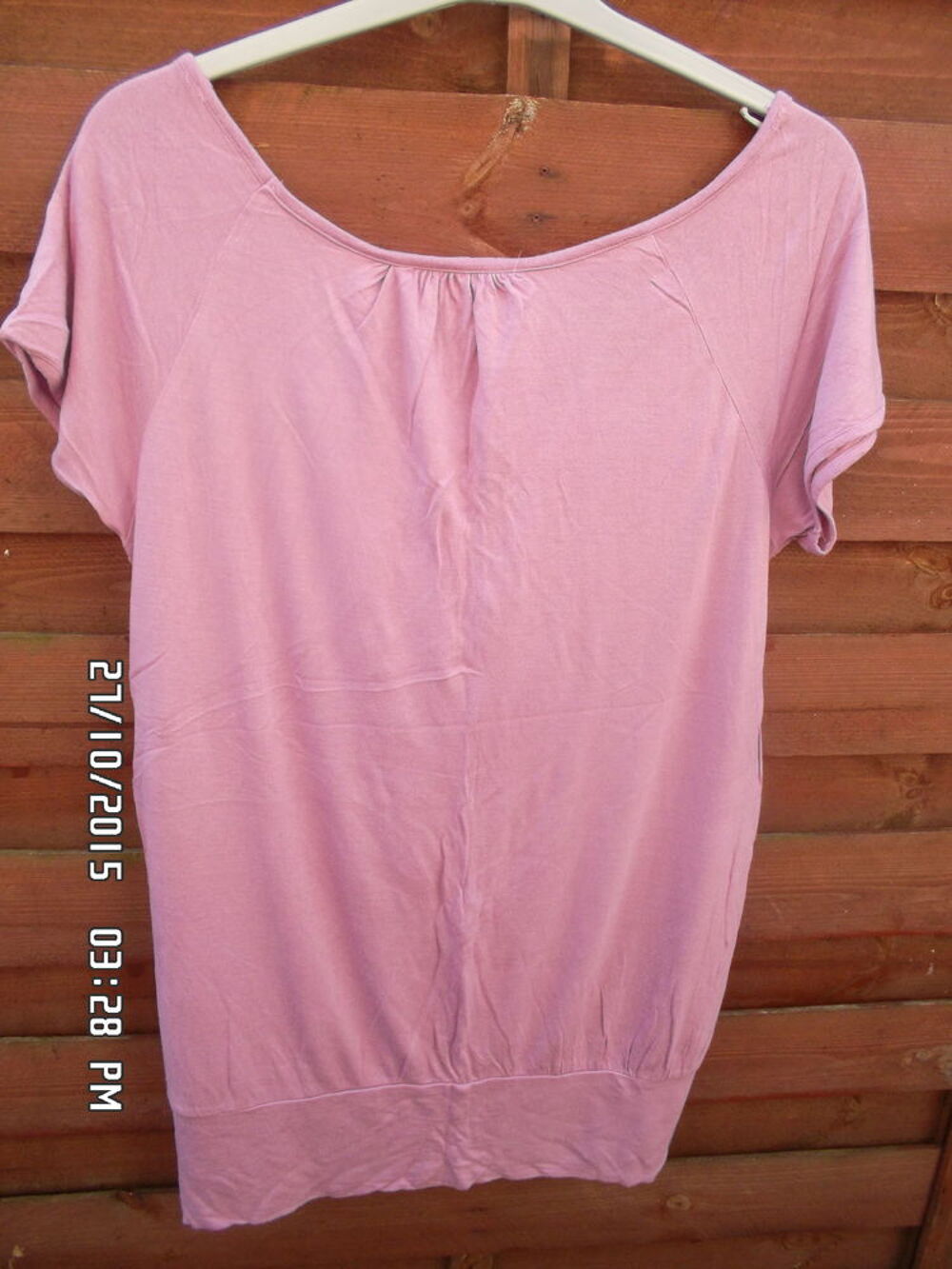 HAUT ROSE*JUSTE 2E*KIKI60230 Vêtements