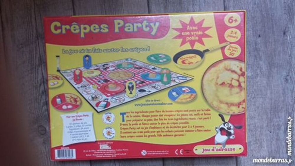 Cr&ecirc;pes Party - jeu de soci&eacute;t&eacute; neuf Jeux / jouets