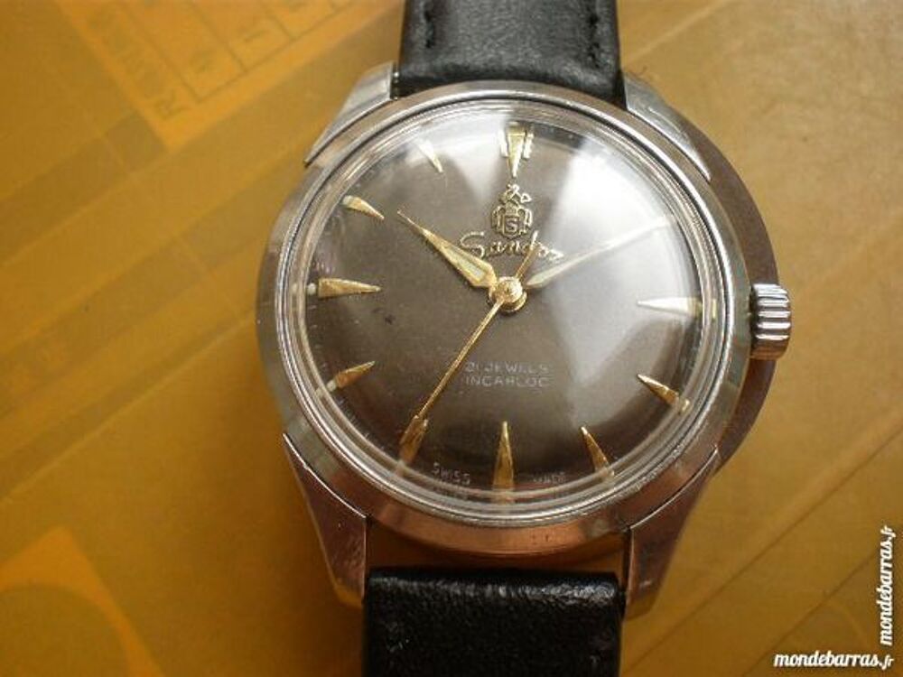 SANDOZ TROPICALIZE montre Suisse m&eacute;c. 21r. SAN0038 Bijoux et montres