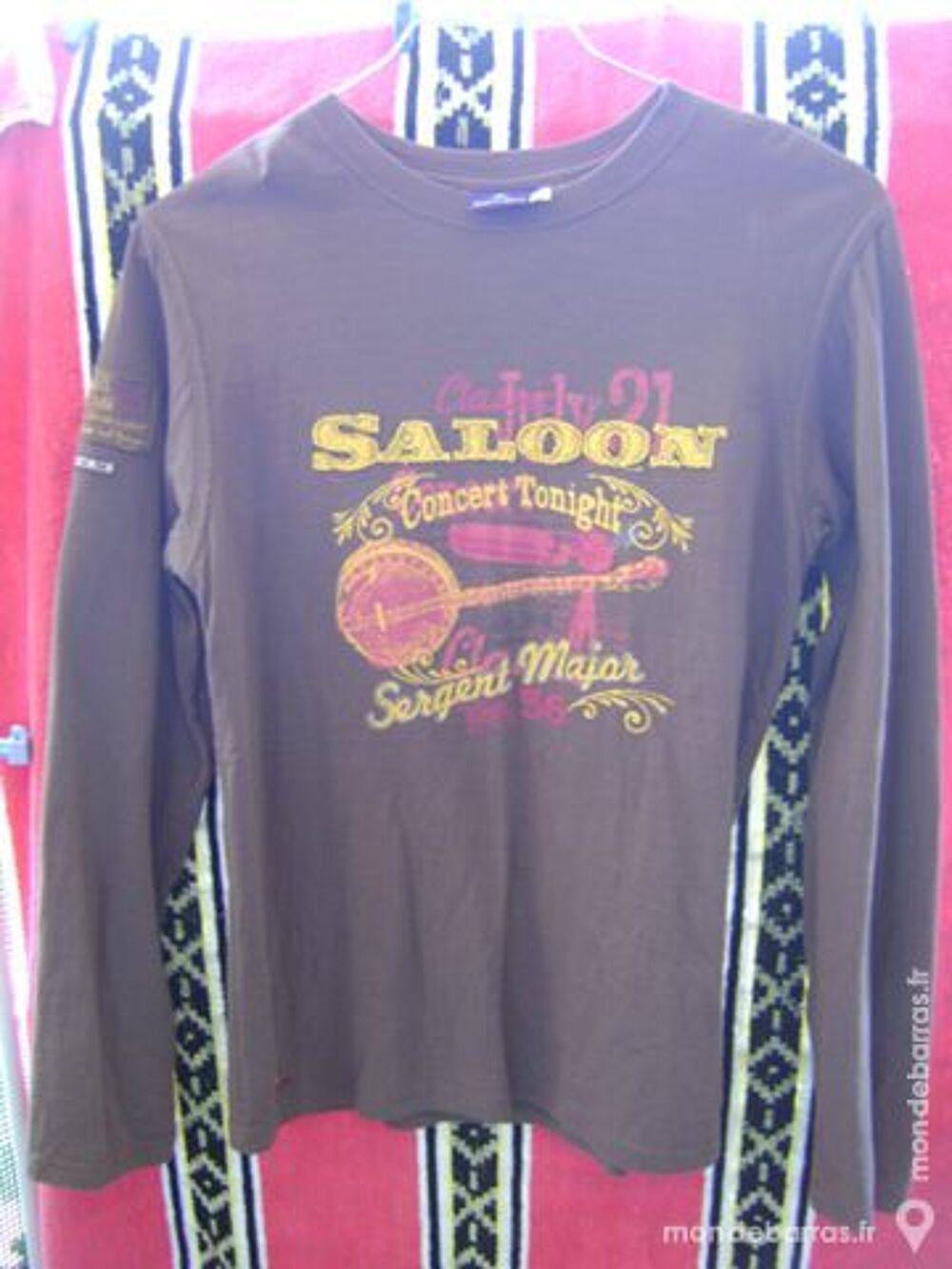 Tee shirt ml sergent major Vêtements enfants