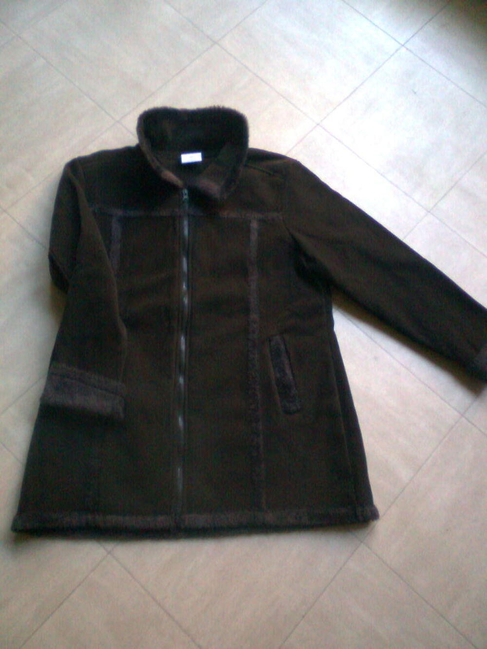 MANTEAU marron - 42/44 - zoe Vêtements