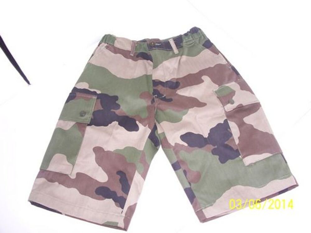 BERMUDA ENFANT ARMEE FRANCAISE CAM CE Vêtements enfants