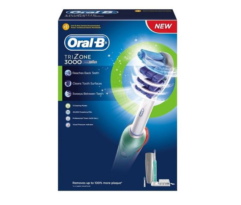 Brosse &agrave; dent ORAL B trizone 3000 Electroménager