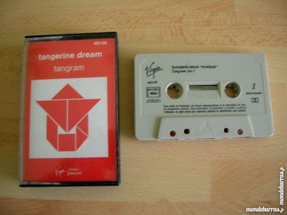 K7 TANGERINE DREAM Tangram CD et vinyles