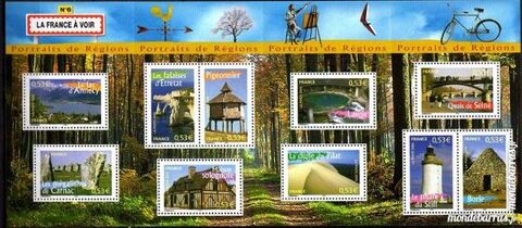 Feuillet N 89 NEUF** -- Portraits de rgions 6 La Seyne-sur-Mer (83)