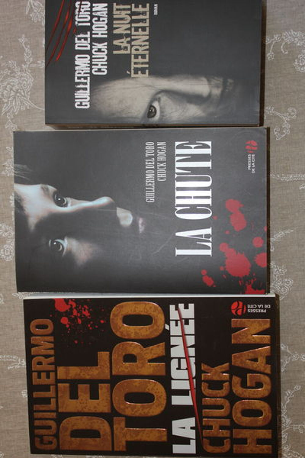Trilogie La Lign&eacute;e de Guillermo Del Toro et Chuck Hogan Livres et BD