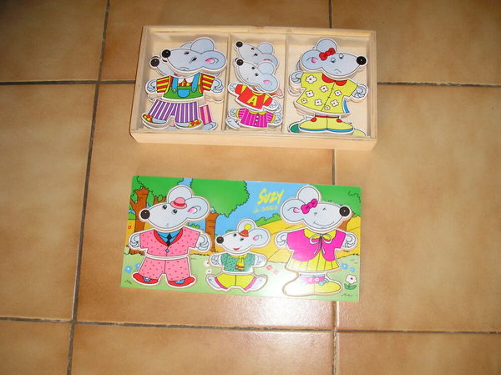 Puzzle en bois de Suzy la souris et sa famille Jeux / jouets