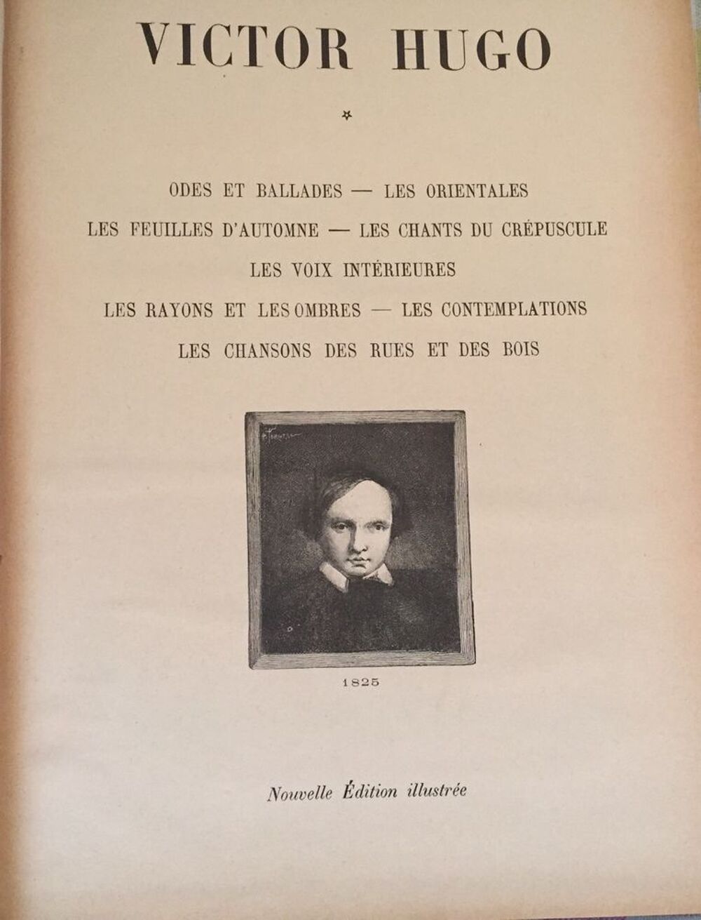 ?HUGO Victor.??Nouvelle &eacute;dition illustr&eacute;e.? Livres et BD