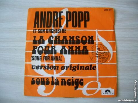 45 Tours ANDRE POPP La chanson pour Anna 25 Nantes (44)