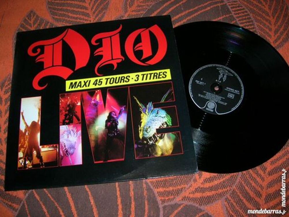 MAXI 45 TOURS DIO Like the beat of a heart - HARD CD et vinyles