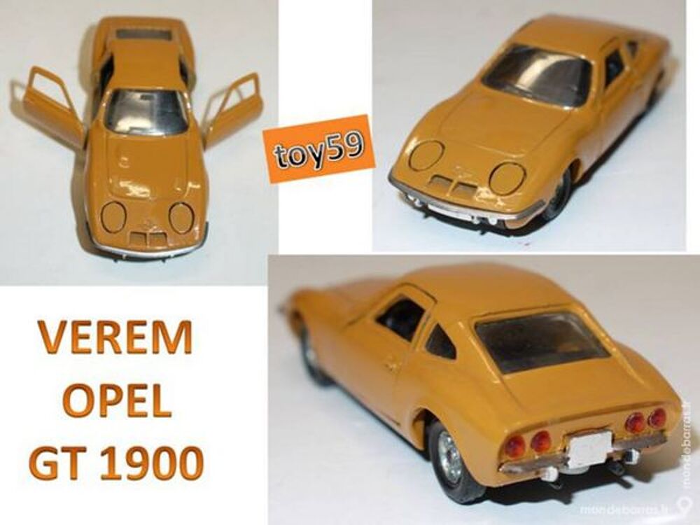 VEREM - OPEL GT 1900 1/43e Jeux / jouets