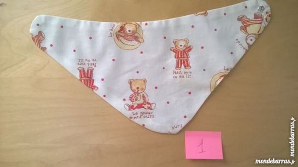 bavoir bandanas pour b&eacute;b&eacute; Puériculture