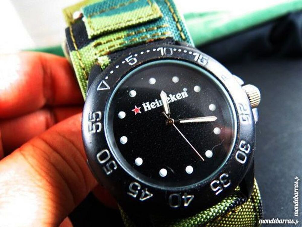 HEINEKEN BEER ARMY montre homme DIV0350 Bijoux et montres