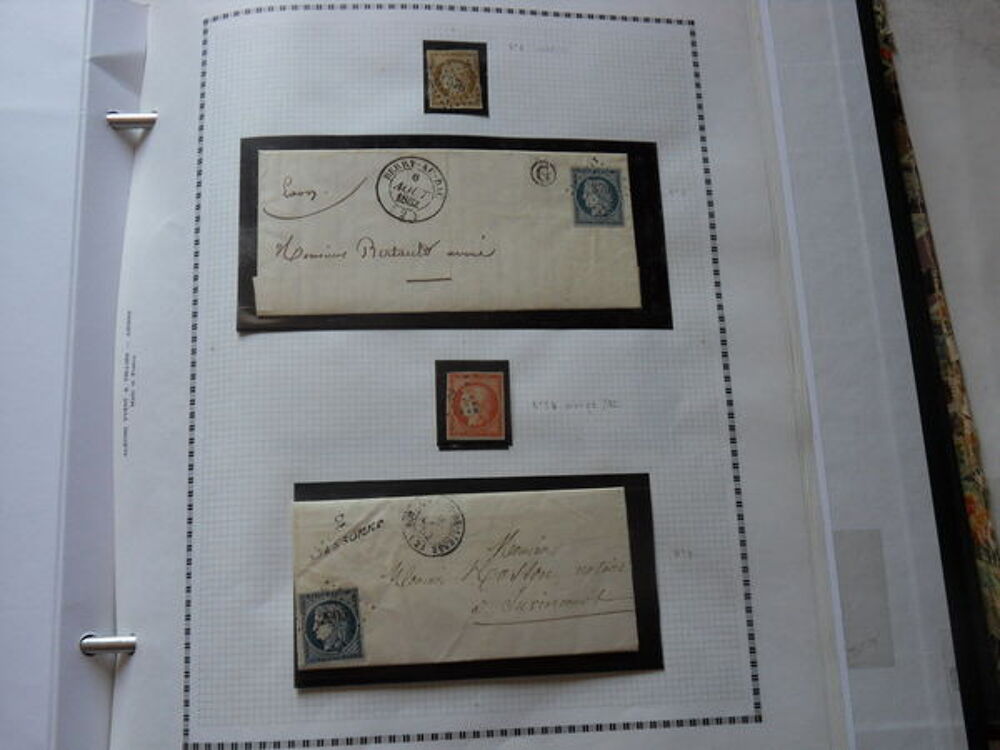 collection timbres et documents postaux 
