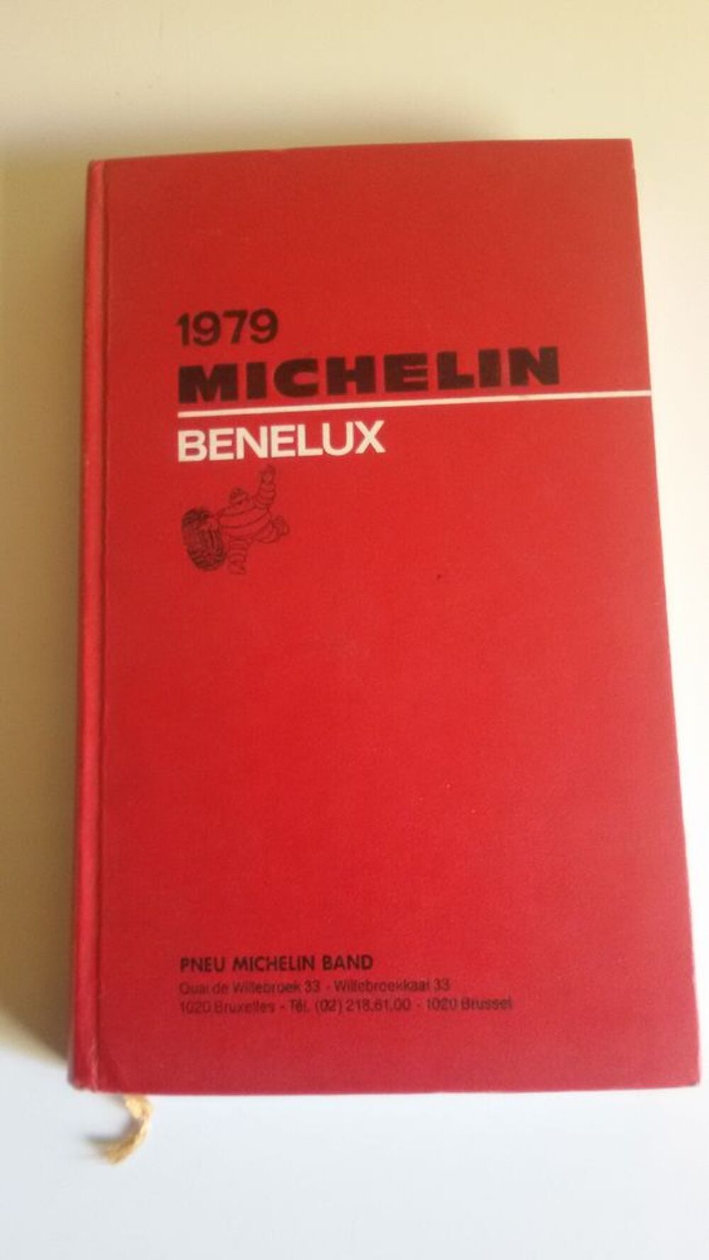 GUIDE ROUGE MICHELIN BENELUX 1979 Livres et BD