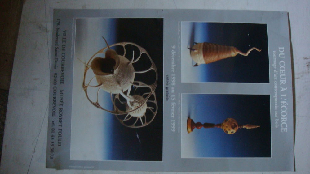 affiche expo bois de 1999 