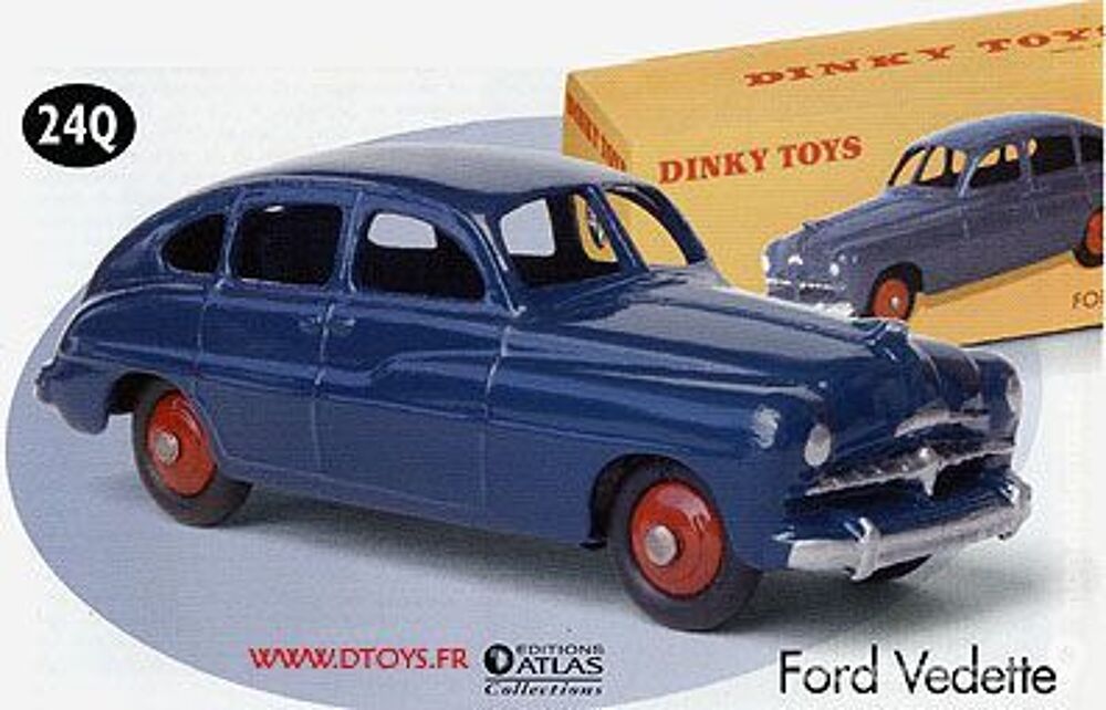 Ford Vedette 49 Dinky Atlas 1/43 Neuf boite Jeux / jouets