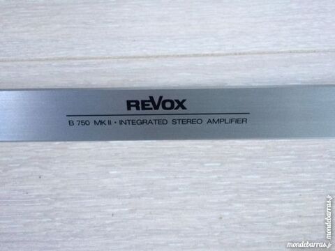 Bandeau Revox B 750 MK II - Rare 25 Nice (06)