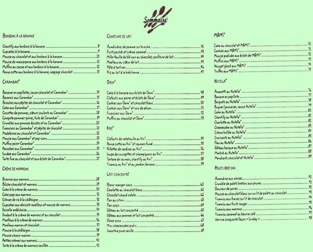 CUISINE - PRODUITS CULTES / prixportcompris Livres et BD