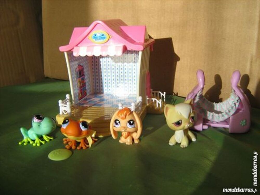 MAISON PETSHOP TOIT ROSE Jeux / jouets