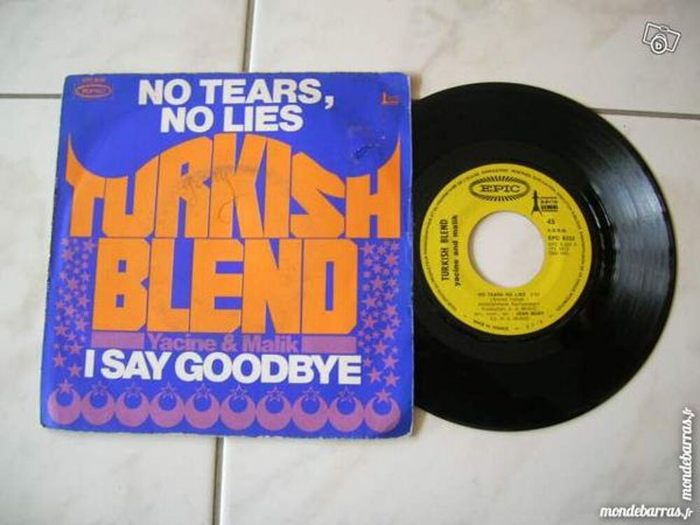 45 TOURS TURKISH BLEND No tears, no lies CD et vinyles