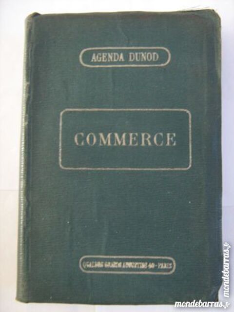 VIEUX ET ANCIEN AGENDA DUNOD COMMERCE 15 Brest (29)
