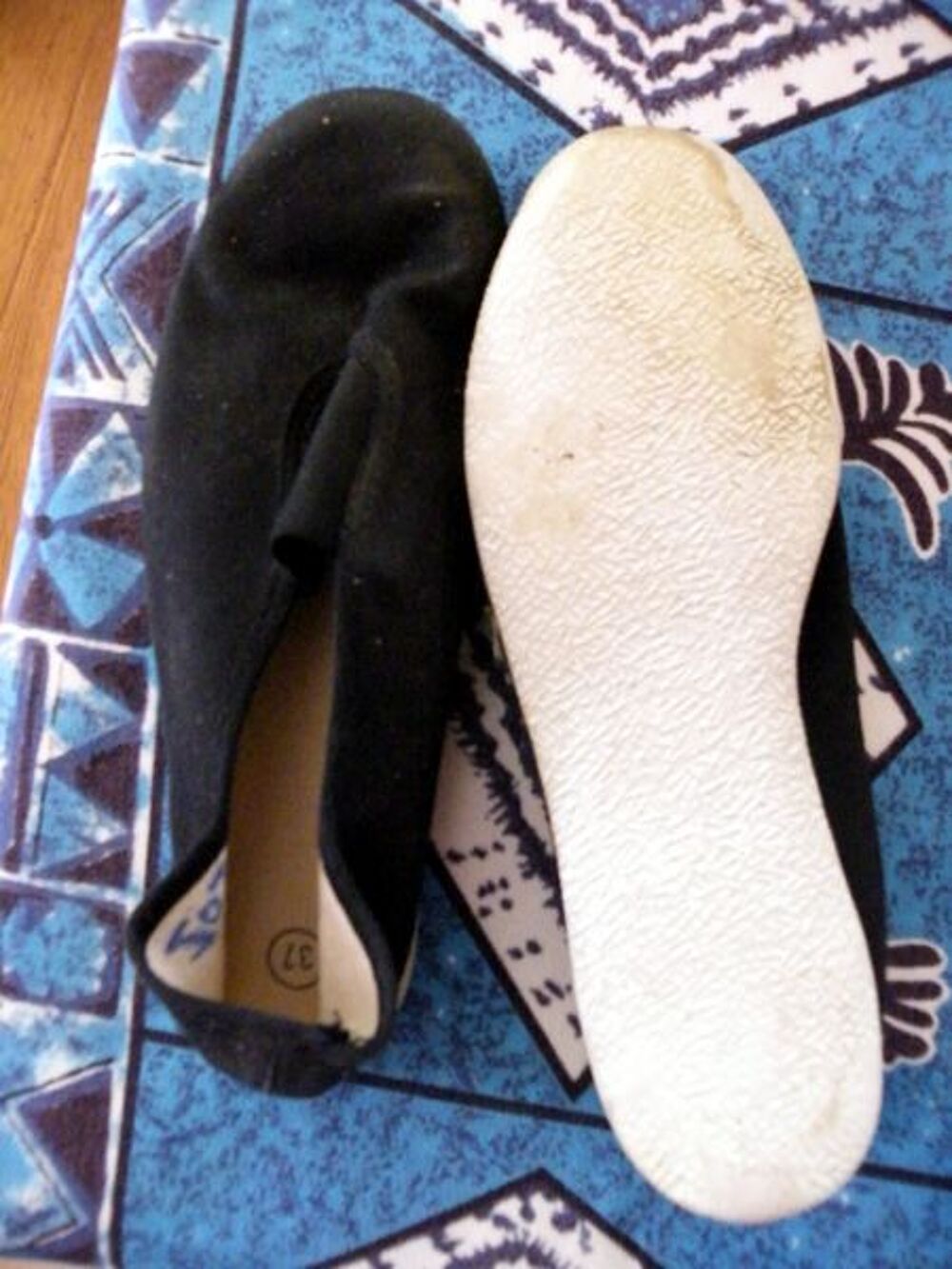 ballerine noire semelle blanche taille 37 Chaussures