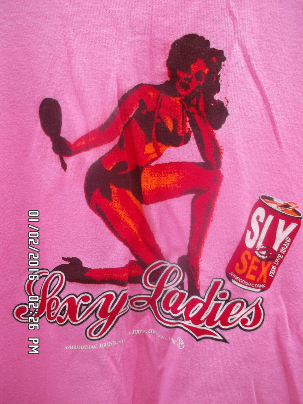 TEE SHIRT MANCHES LONGUES ROSE*JUSTE 2E*KIKI60230 Vêtements