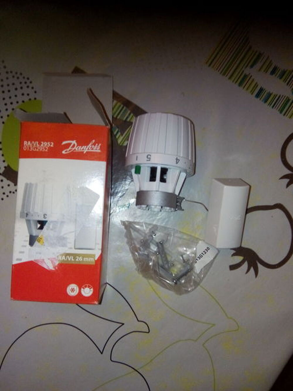  3 -t&ecirc;te thermostatique RA / VL 2952 DANFOSS Bricolage