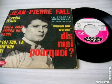 45 TOURS EP JEAN-PIERRE FALL Dis moi pourquoi ? 10 Nantes (44)