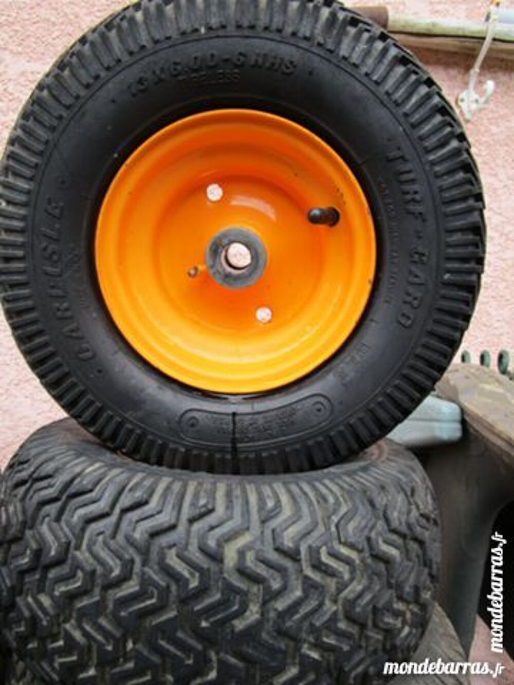 roue de tracteur tondeuse divers mod&egrave;le Jardin
