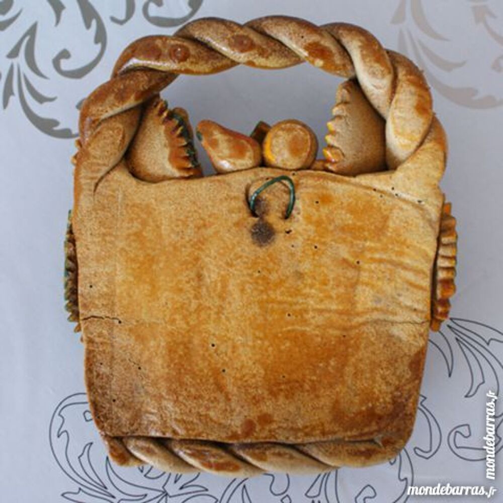 Panier en p&acirc;te &agrave; sel Décoration