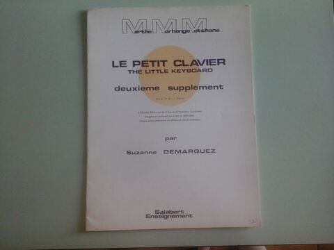 LE PETIT CLAVIER 2 SUPPLEMENT POUR PIANO 2 MAINS 6 Albi (81)