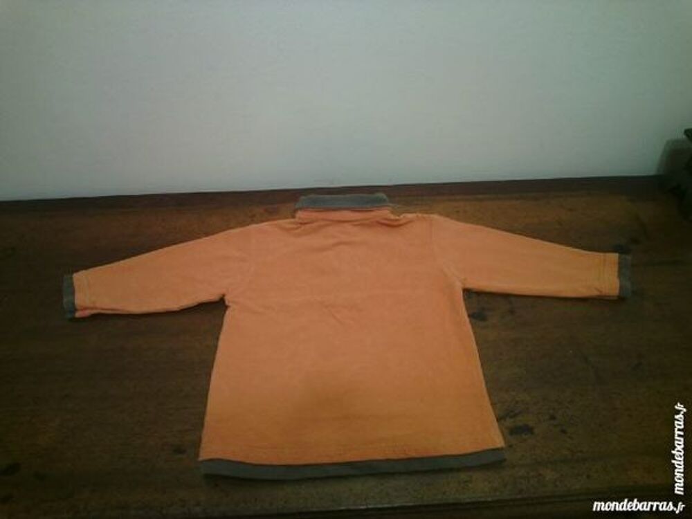 T-shirt orange ALPHABET 3 ans - TBE Vêtements enfants