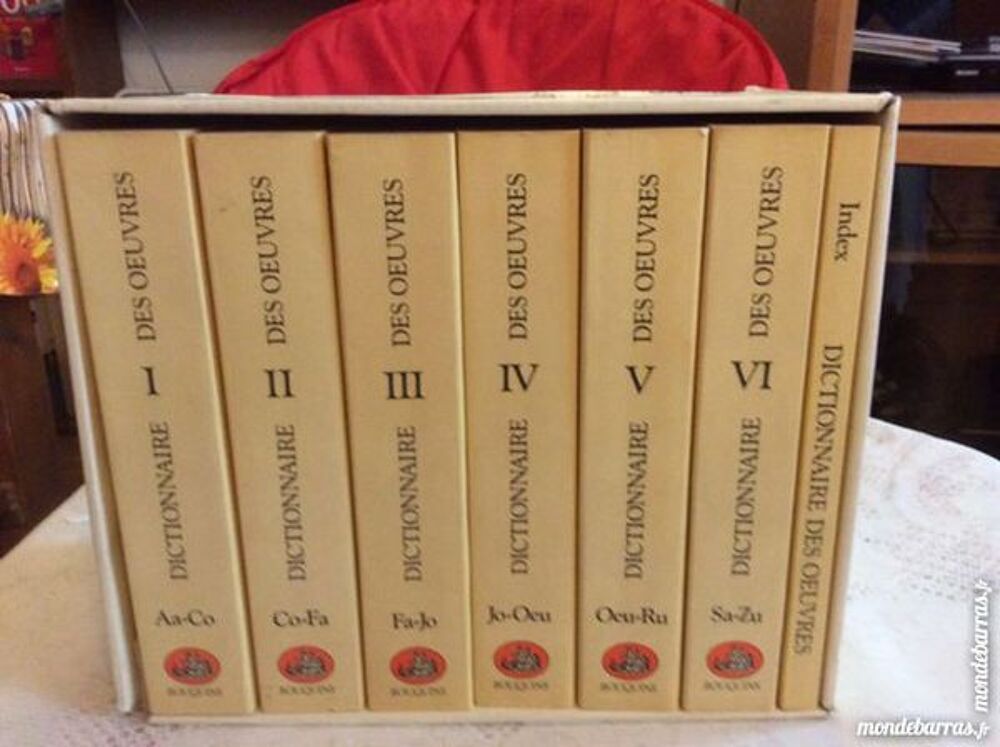 DICO DES OEUVRES (1984) Livres et BD