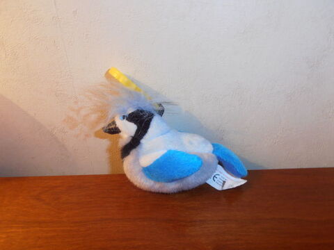 Porte-clés oiseau chanteur bleu (74) 3 Tours (37)