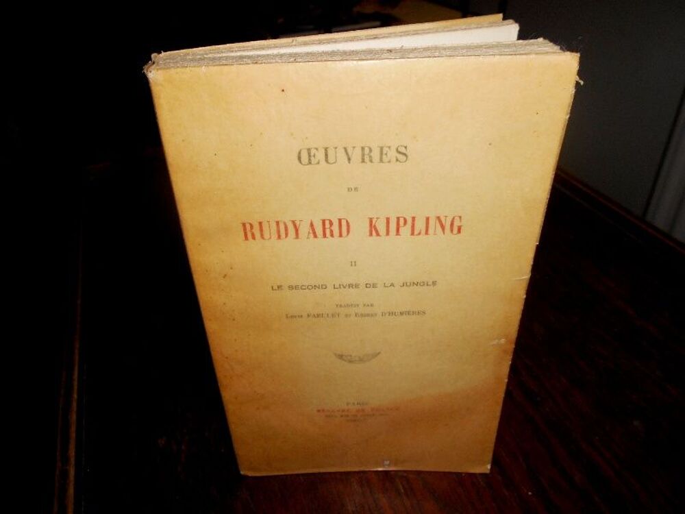 Oeuvres de Rudyard Kipling 1 Le livre de la jungle Livres et BD