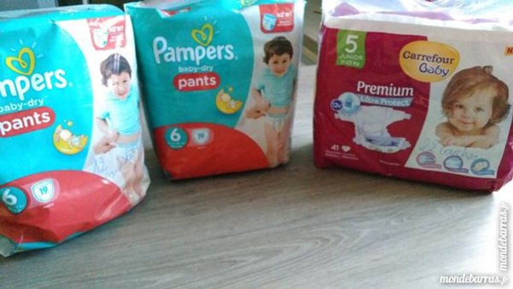 Couche pampers Puériculture