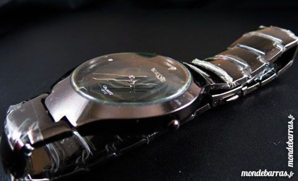 KEDE BLACK DIAMOND chrome noir grande classe DIV02 Bijoux et montres