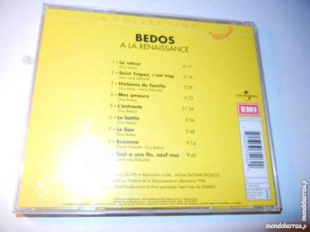 guy bedos CD et vinyles