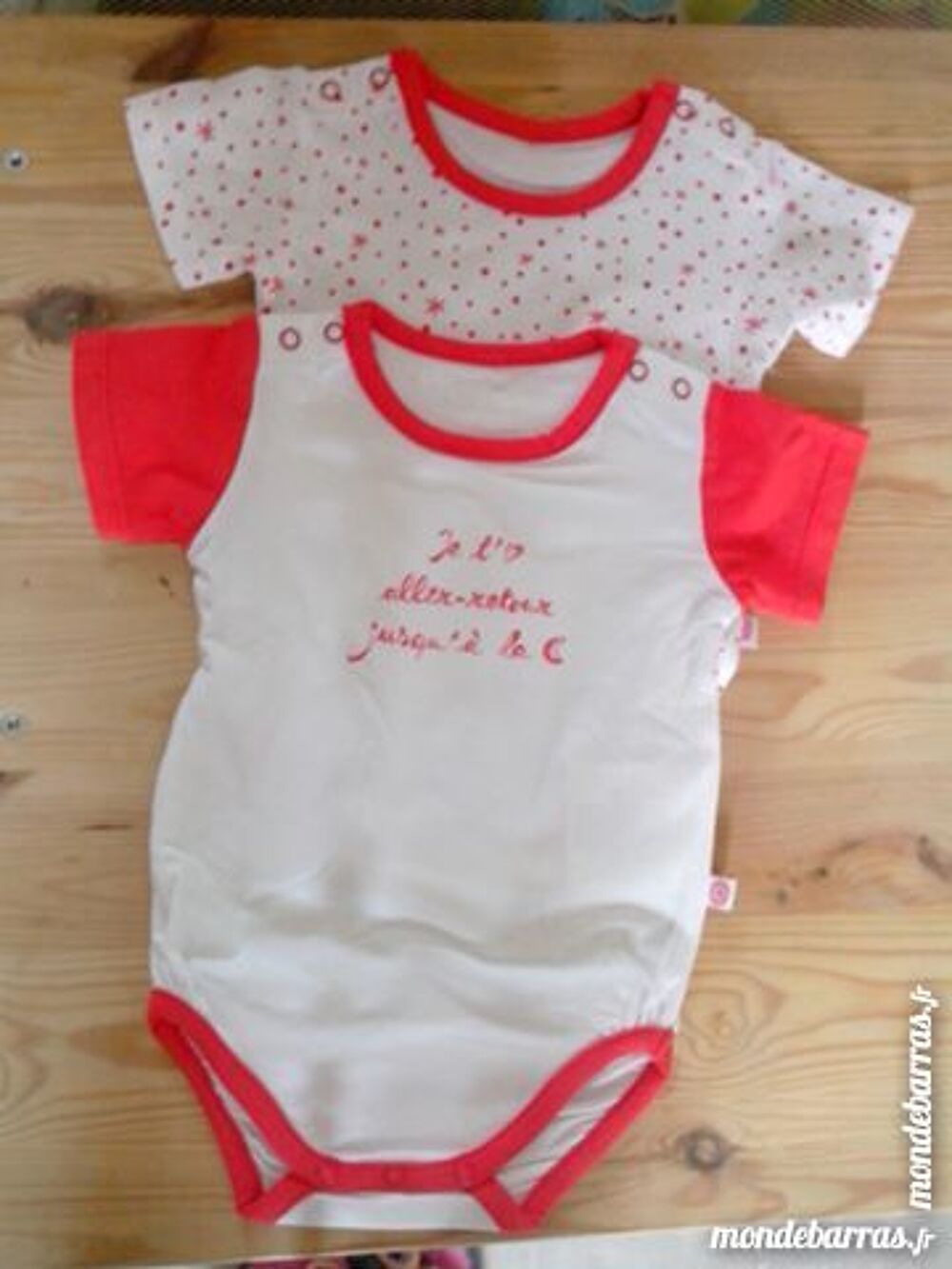 lot de 2 bodies Vêtements enfants