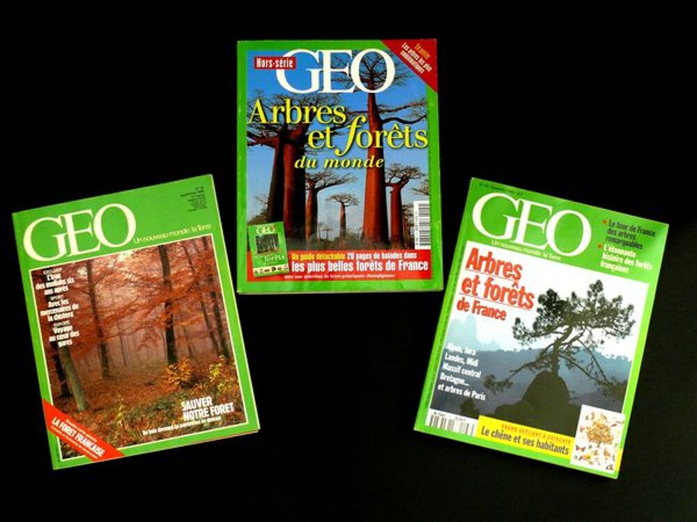 ARBRES et FORETS - GEO / prixportcompris Livres et BD