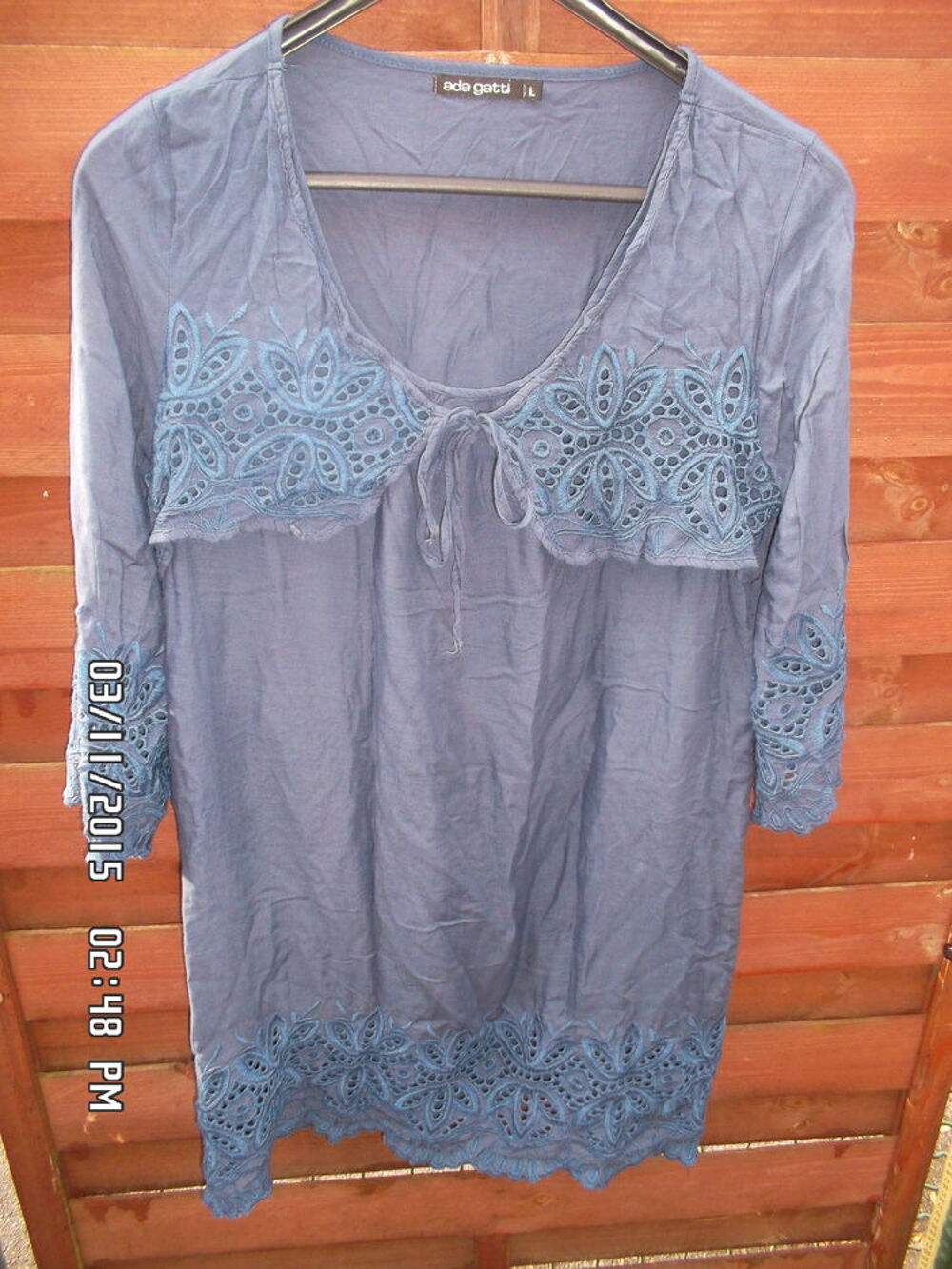 TUNIQUE ROBE VIOLET*JUSTE 3E*KIKI60230 Vêtements
