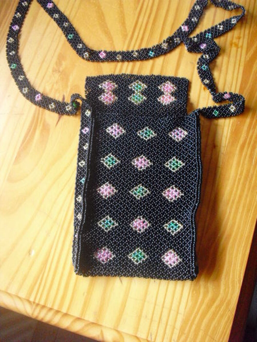 besace sacoche BIJOUX TOUT EN PERLE NEUVE a bandouli&egrave;re Maroquinerie