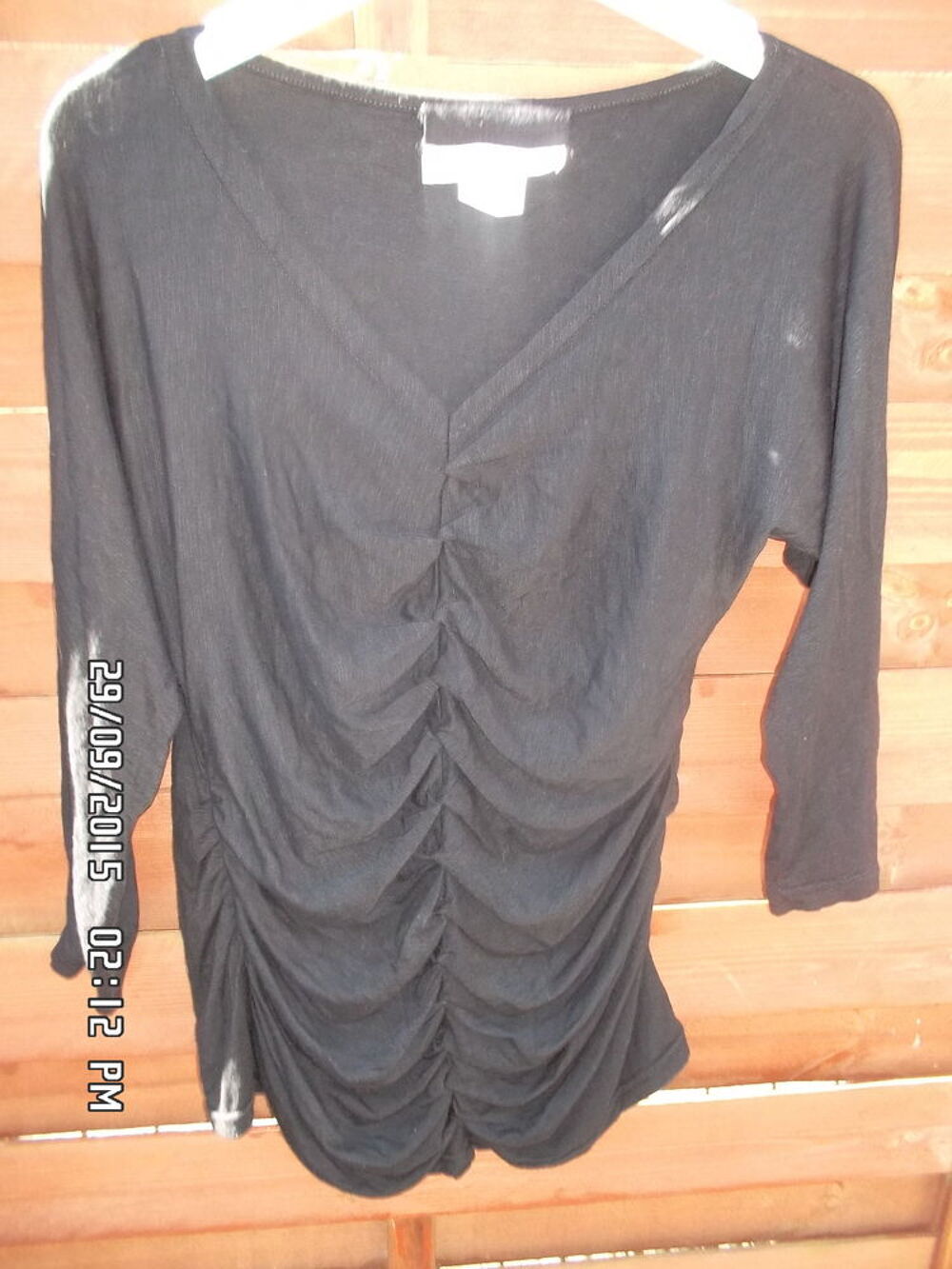HAUT NOIR CHAUVE-SOURIS*JUSTE 3E*KIKI60230 Vêtements