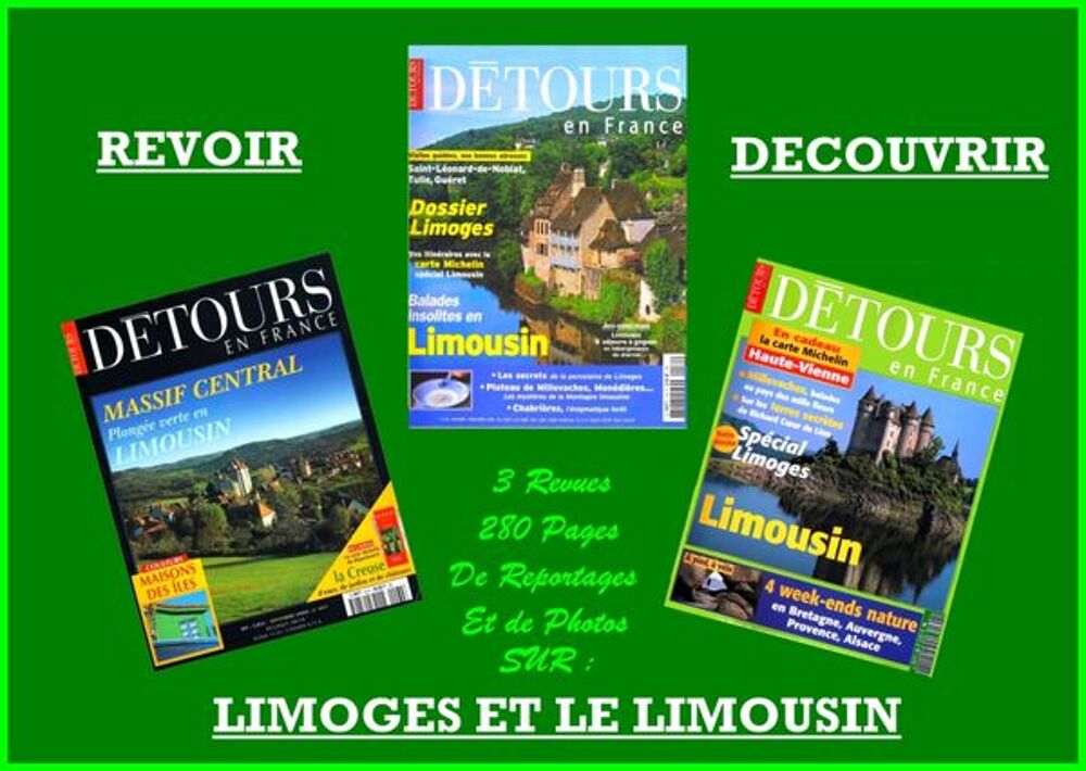 LIMOGES ET LE LIMOUSIN / prixportcompris Livres et BD