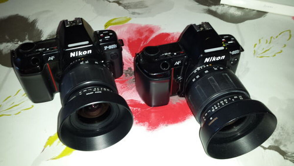 2 boitiers NIKON F801S plus 2 objectifs Photos/Video/TV
