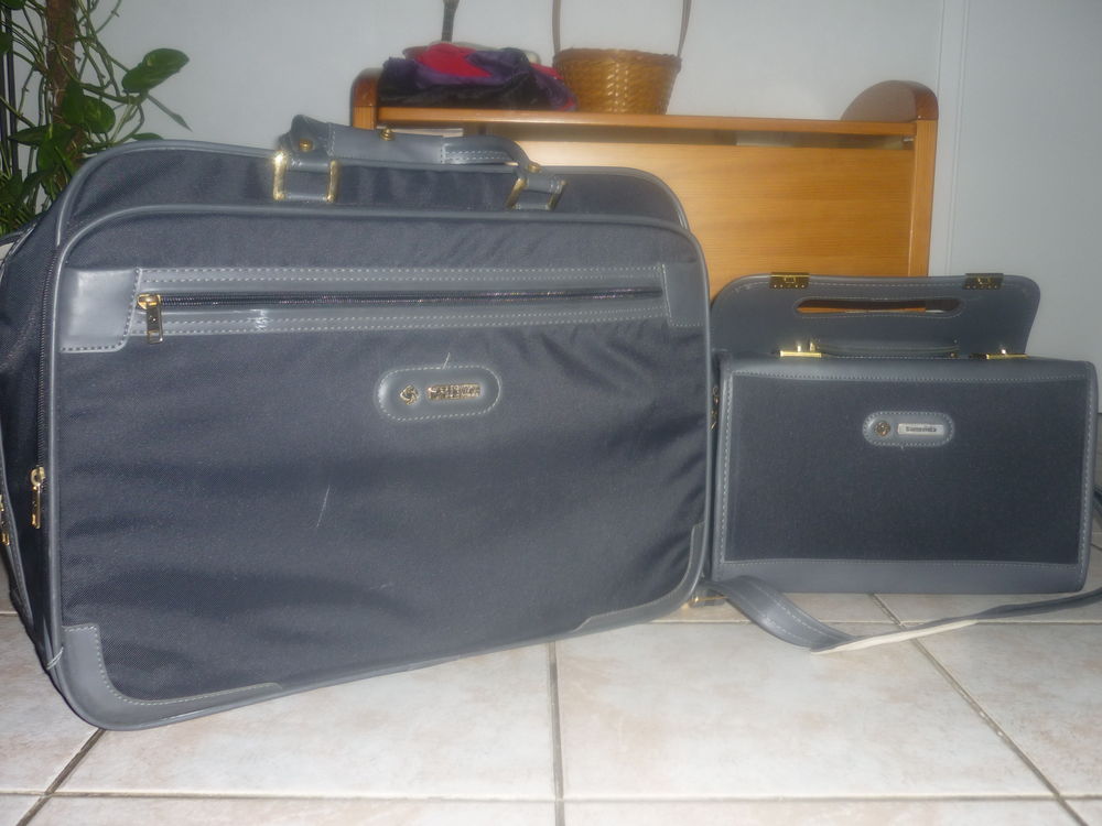 Ensemble sac de voyage + vanity SAMSONITE Maroquinerie