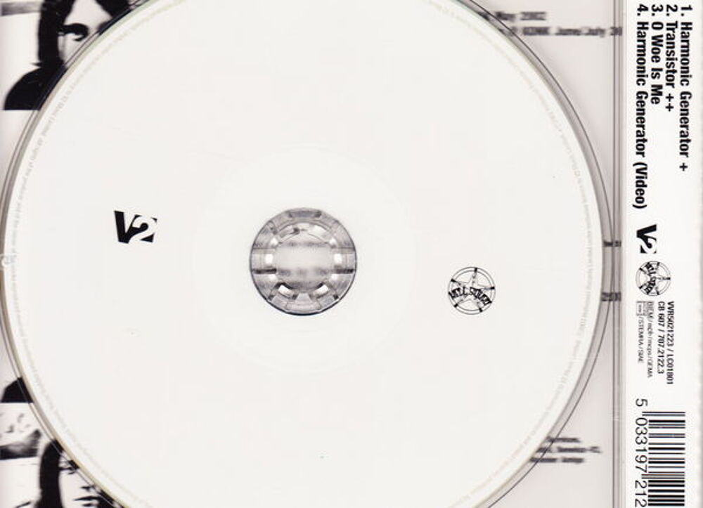 Maxi CD The Datsuns - Harmonic generator (blanc)
CD et vinyles